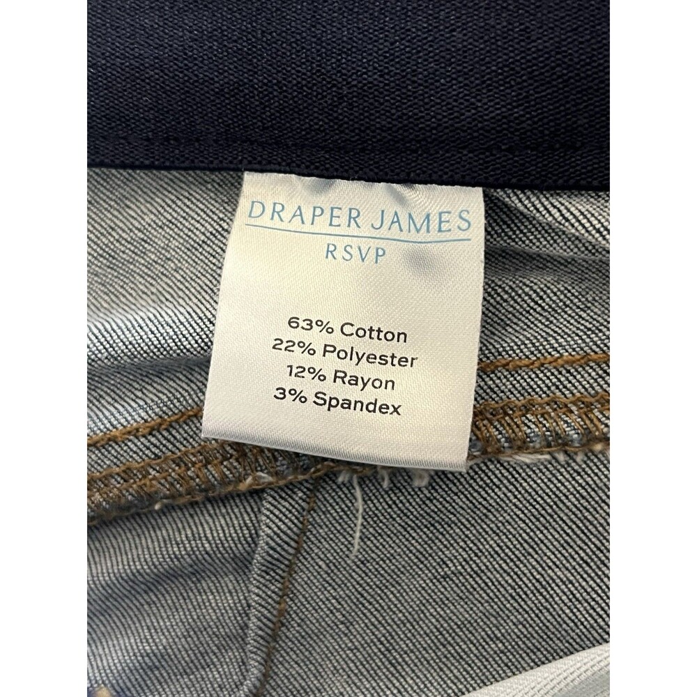 Draper James RSVP Women’s Stretch Skinny Denim MEDIUM Blue Jeans 18W - Picture 6 of 8